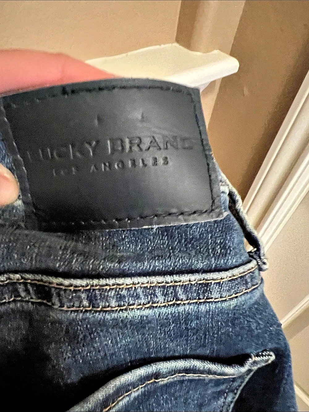 Lucky Brand Ava Mid Rise Skinny Jeans Waist 12/31L Blue - Picture 4 of 7